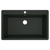 Host 33" Granite Dual Mount Single Bowl Sink