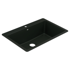 Host 33" Granite Dual Mount Single Bowl Sink