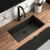 Host 33" Granite Undermount Single Bowl Sink