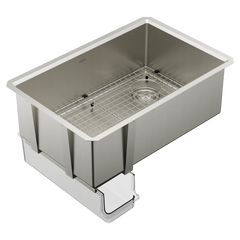 Luxe Chef™ 30” Workstation System Stainless Steel Undermount Single Bowl Sink