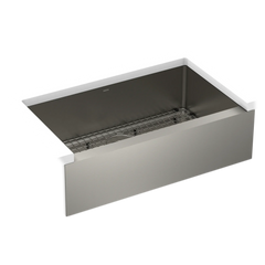 Prep 33" Stainless Steel Dual Mount Apron Front Single Bowl Sink