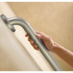 Moen Home Care Peened 18" Concealed Screw Grab Bar