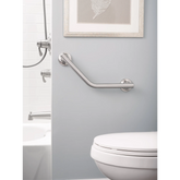 Moen Home Care Brushed nickel 16" Angled Grab Bar