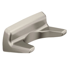 Contemporary Brushed nickel Double Robe Hook