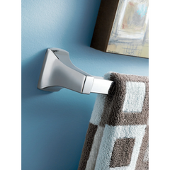 Contemporary Chrome 24" Towel Bar