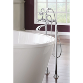 Weymouth Floor Mount Tub Filler Riser