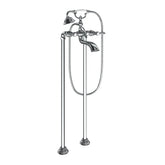 Weymouth Two-Handle Tub Filler including Handheld Shower