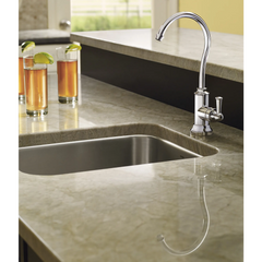 Sip Traditional Chrome One-Handle High Arc Beverage Faucet