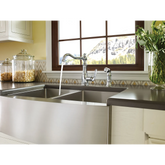 Weymouth Chrome One-Handle High Arc Kitchen Faucet