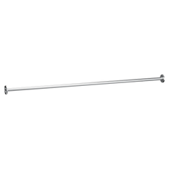 Chrome shower rod