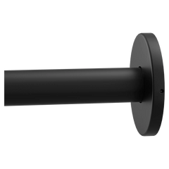 Chrome shower rod