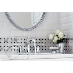 Wynford Chrome Two-Handle High Arc Bathroom Faucet