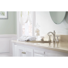 Wynford Chrome Two-Handle High Arc Bathroom Faucet