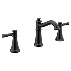 Belfield Chrome two-handle high arc bathroom faucet