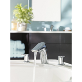 Method Chrome Two-Handle Low Arc Bathroom Faucet