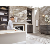 Dartmoor Chrome Two-Handle High Arc Roman Tub Faucet