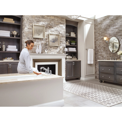 Dartmoor Chrome Two-Handle High Arc Roman Tub Faucet