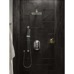Doux Chrome Posi-Temp(R) with diverter valve trim