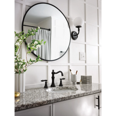 Weymouth Chrome Two-Handle High Arc Bathroom Faucet