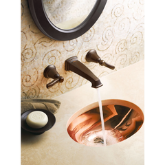 Rothbury Chrome two-handle wall mount bathroom faucet
