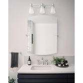 Flara Three Globe Bath Light
