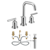 Gibson Two-Handle Widespread Bathroom Sink Faucet