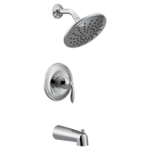 Eva M-CORE 2-Series Tub and Shower Trim with Rainshower
