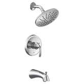 Glyde M-CORE 2-Series Tub and Shower Trim with Rainshower