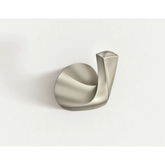 Oxby Brushed nickel Robe Hook