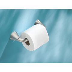 Oxby Brushed nickel Toilet Paper Holder