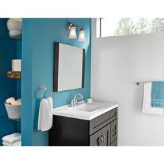 Oxby Brushed nickel 24" Towel Bar