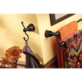 Caldwell Brushed nickel 24" Double Towel Bar