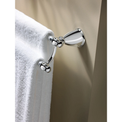 Caldwell Brushed nickel 24" Double Towel Bar