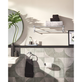 Arlys Chrome single-post paper holder