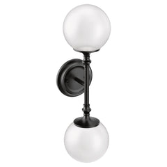 Colinet Chrome two globe bath light