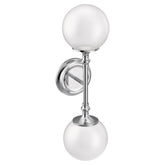 Colinet Chrome two globe bath light