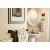 Traditional Mediterranean bronze 18" Towel Bar