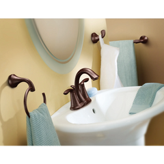 Eva Chrome two-handle high arc bathroom faucet
