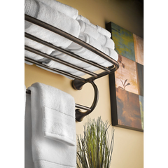 Eva Chrome Towel Shelf
