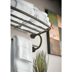 Eva Chrome Towel Shelf