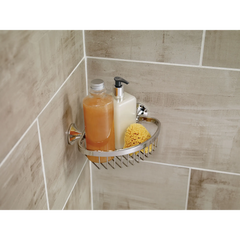 Wynford Chrome Shower Basket