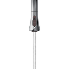 Notch Chrome One-Handle High Arc Pulldown Kitchen Faucet