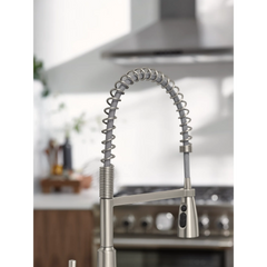 33" x 22" Stainless Steel 18 Gauge Single Bowl Dualmount Sink and Faucet Combination