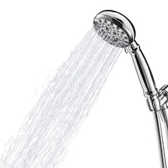 Banbury Five-Function 4" Diameter Spray Head Handheld Shower