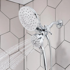 Engage Six-Function Conbination Showerhead With Handheld Shower
