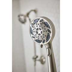 Renewal Five-Function 4 1/2" Diameter Standard Spray Head With Handheld Shower