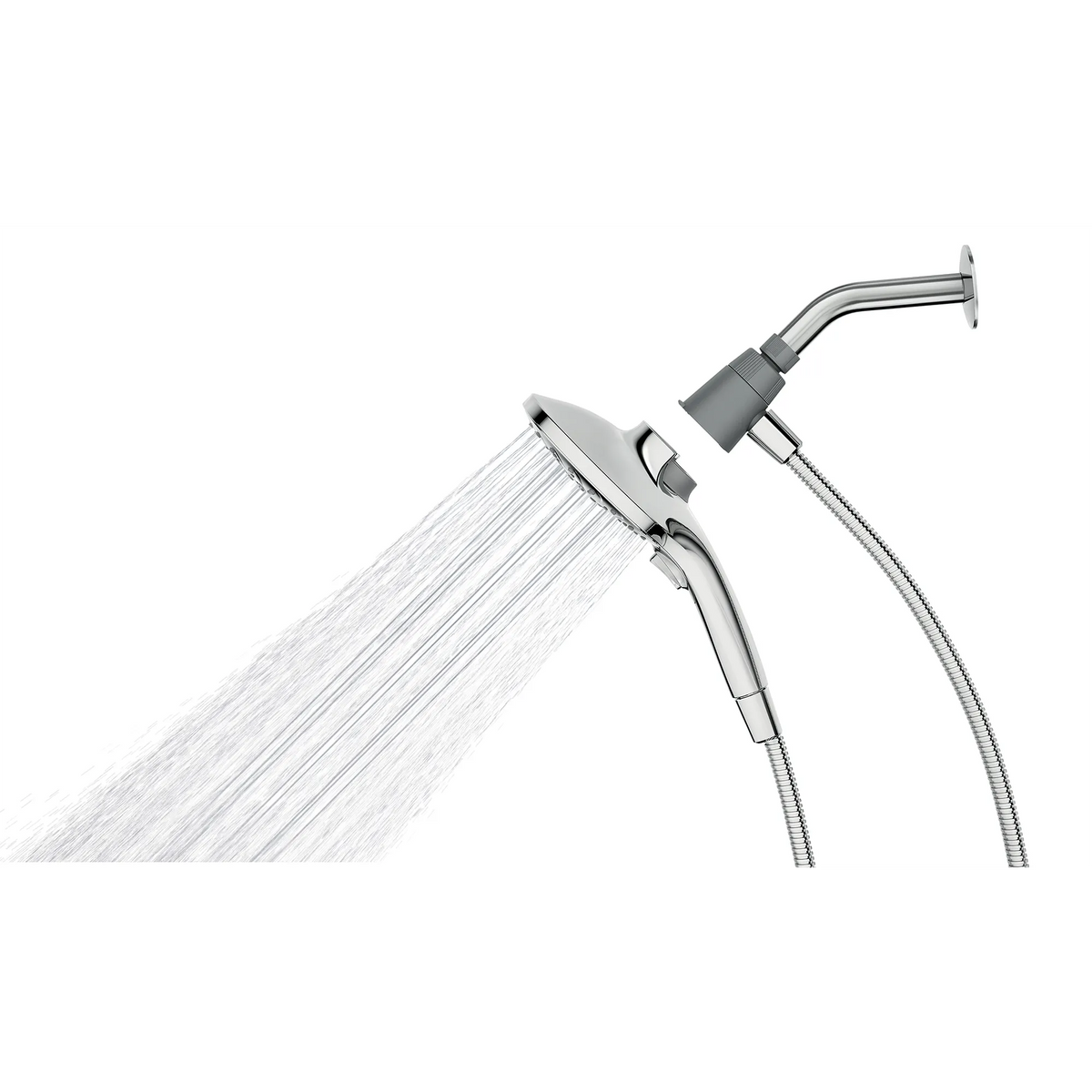 Attract Six-Function 5 1/2" Diameter Showerhead with Handshower