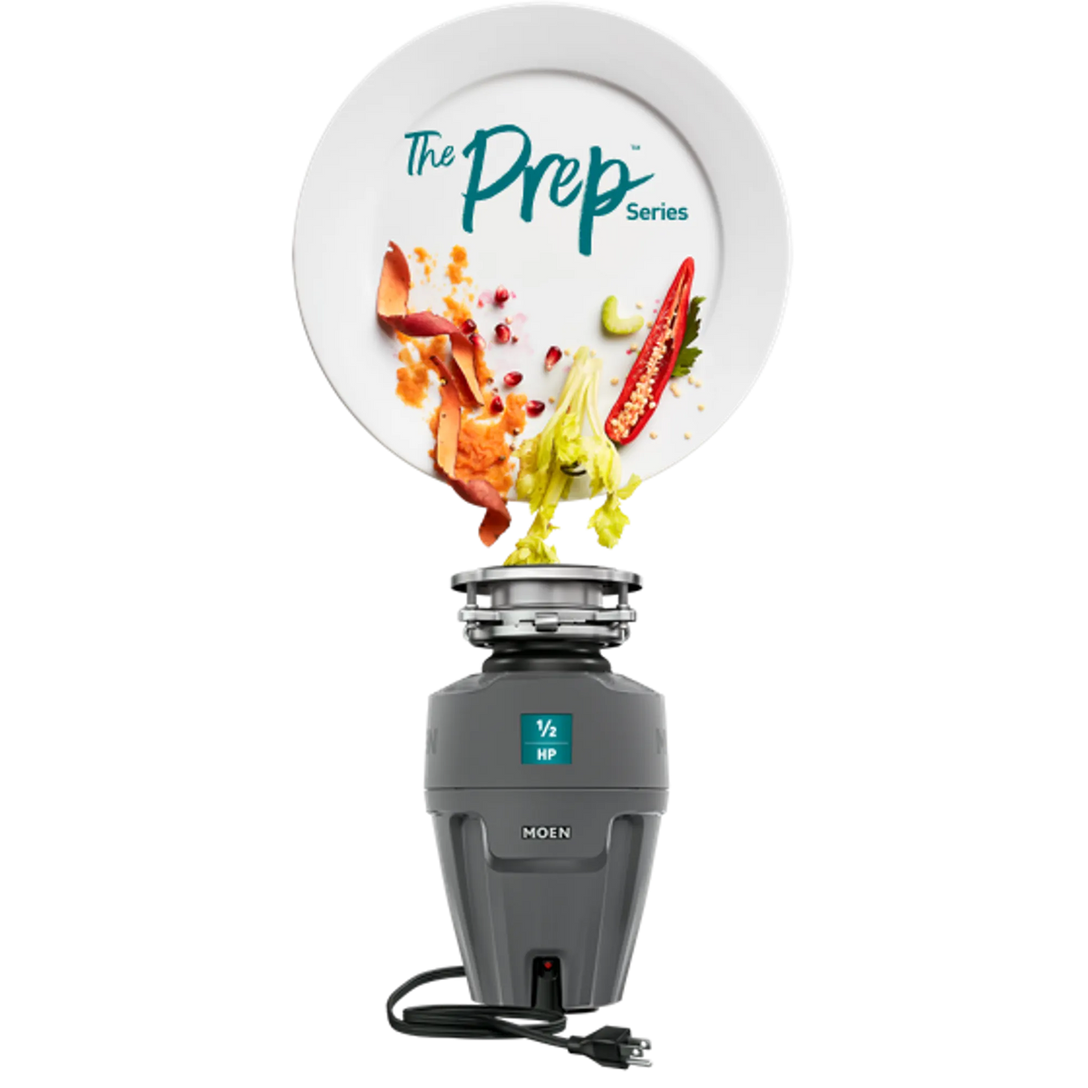 Ex Series Prep™ Series 1/2 Horsepower Garbage Disposal