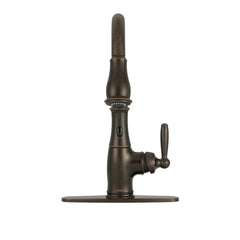Brantford Chrome One-Handle High Arc Pulldown Kitchen Faucet