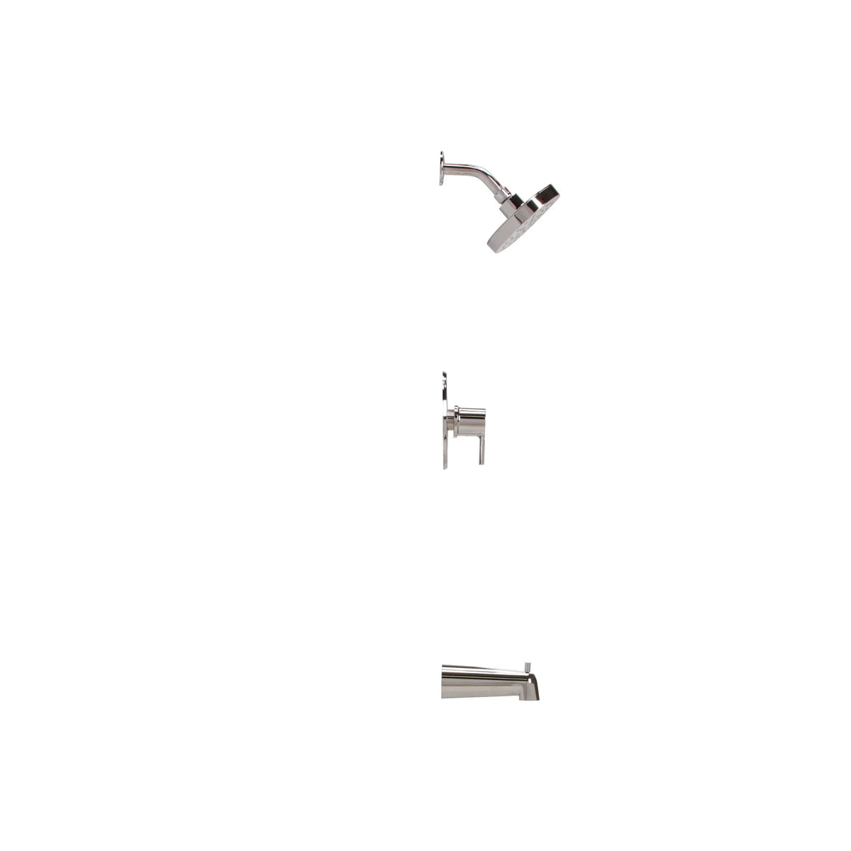 N/A Chrome Posi-Temp(R) tub/shower